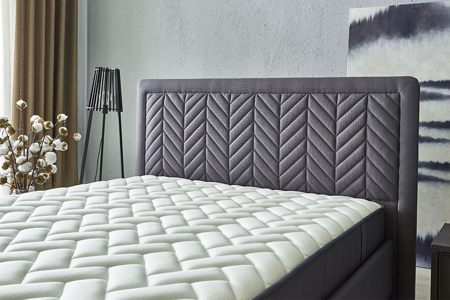 Wool Sense Set Kumaş Marin 3�lü Yatak Baza Başlık Set Yataş Bedding