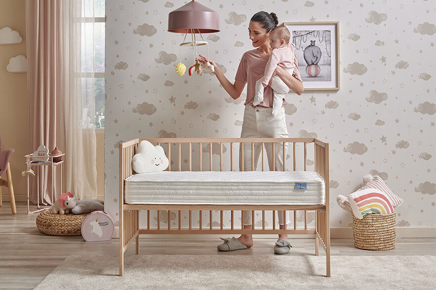 Dreamy Baby Ergonomi Sertifikalı Yatak Yataş Bedding