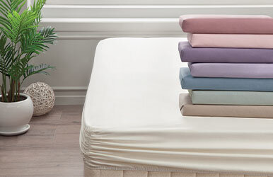 Noah Fitted Sheet Pudra