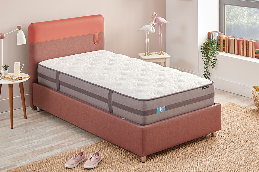 Loris Ionic Energy Yatak Set 120x200 Yatak Baza Başlık Seti Yataş Bedding