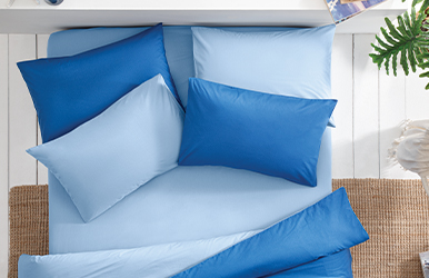 Noah Standard Pillowcase Açık Mavi
