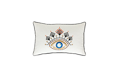 Akis Decorative Pillow Beyaz